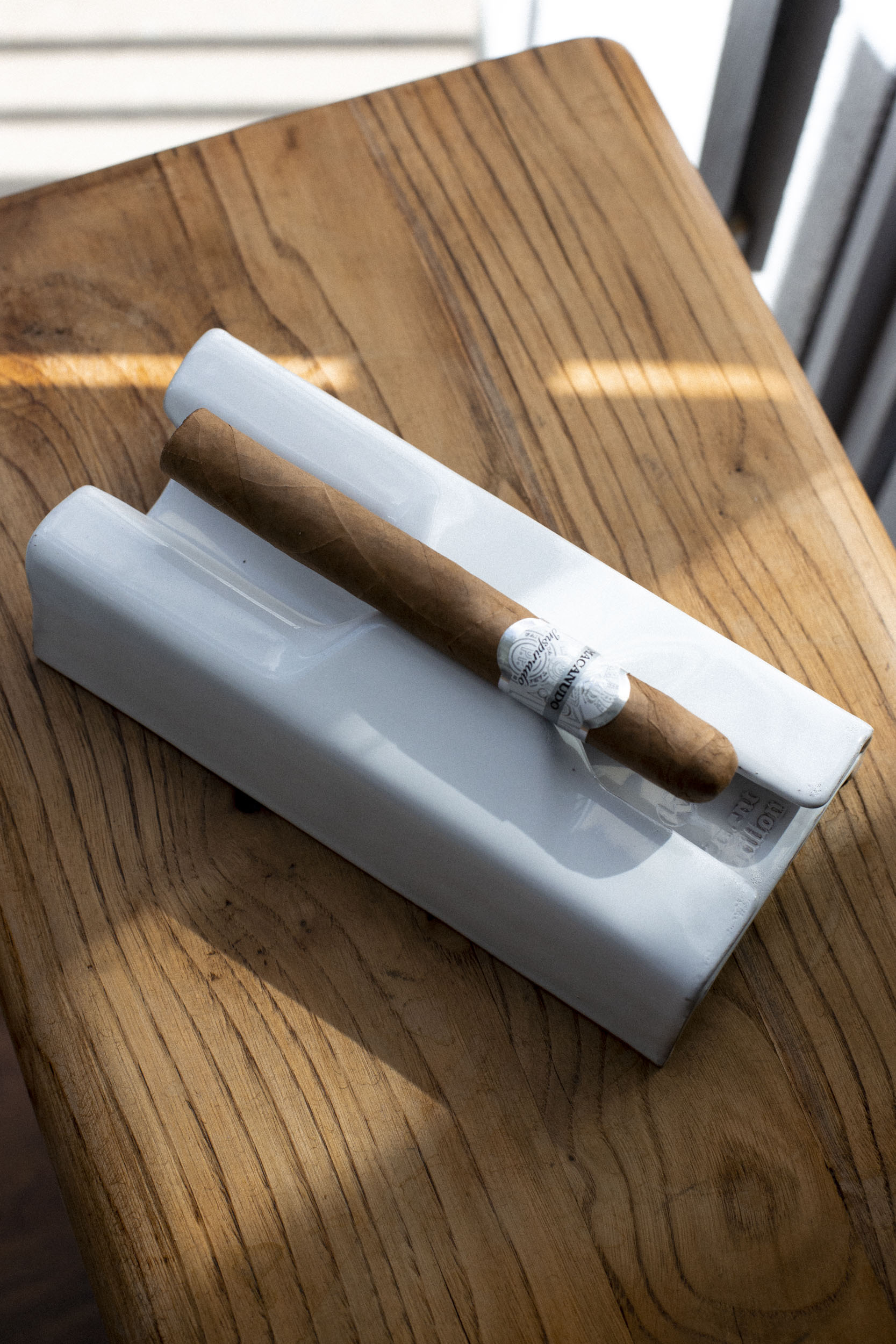 Luxury designer ceramic cigar ashtray