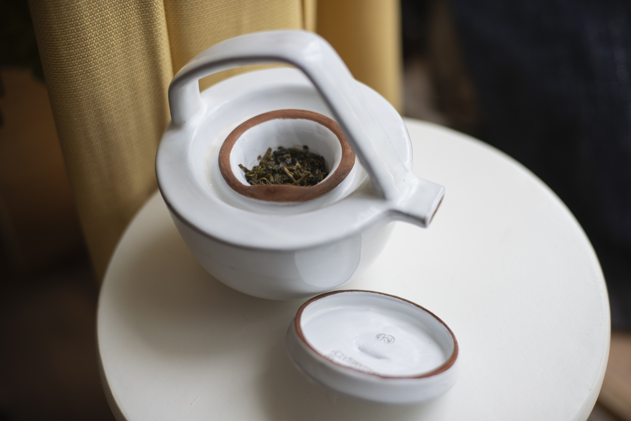 designer ceramic teapot