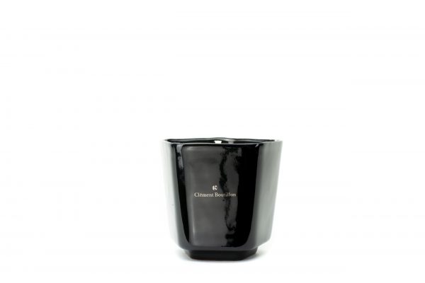 luxury ceramic designer black candle
