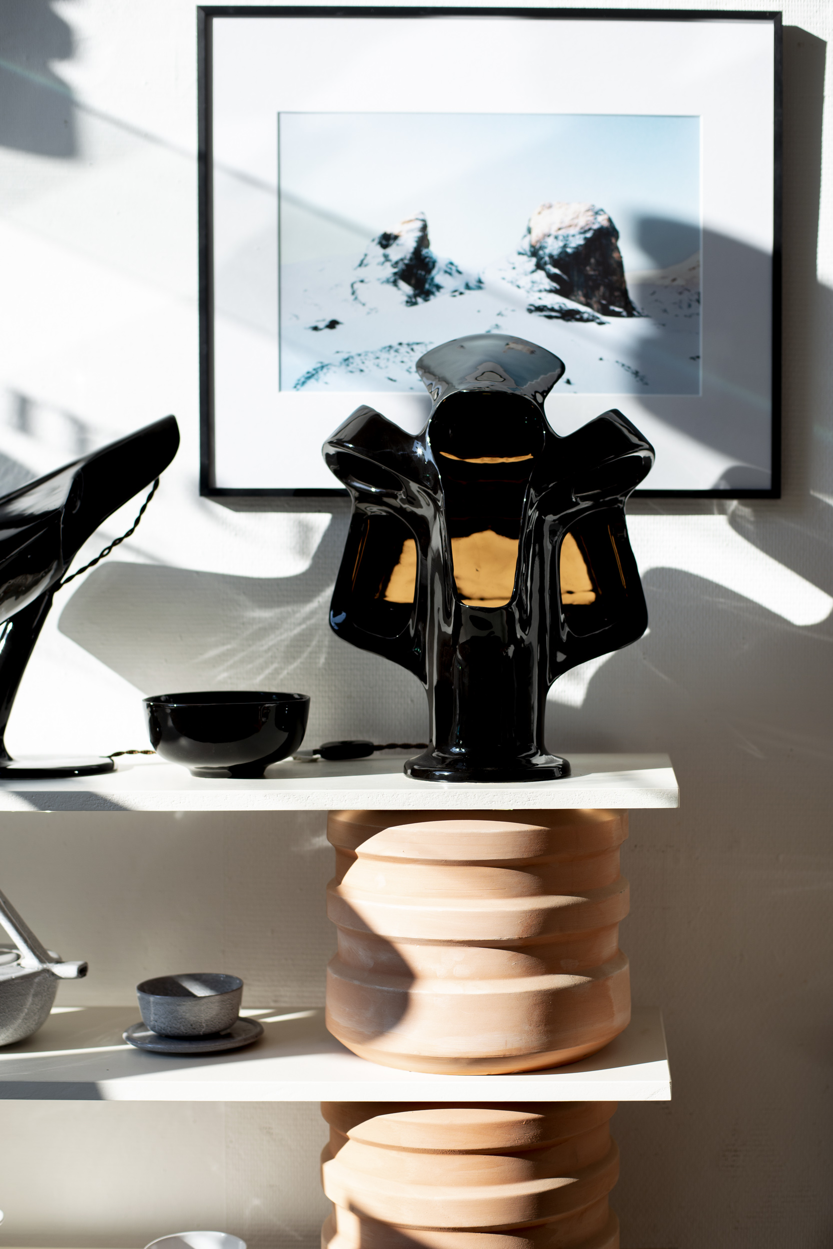 Boutique design samourai lampe designer