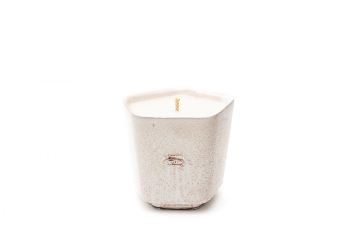 Luxury designer candle pink ceramic