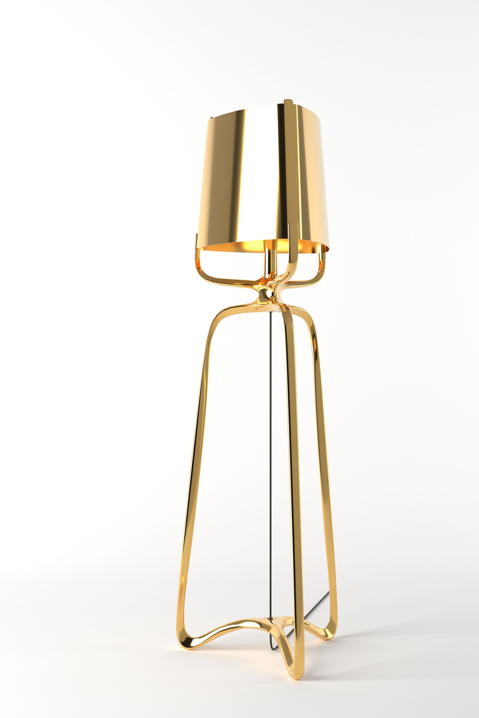Design lampe luxe Kossi Aguessy