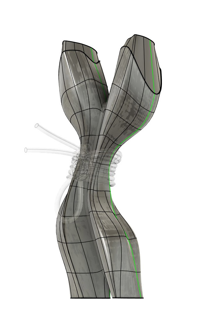 Modélisation 3D du vase
