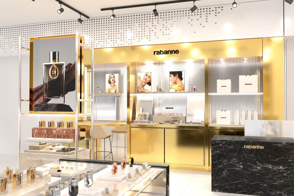 Design retail boutique rabanne